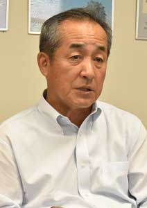 室蘭建設業協会会長 中田孔幸氏画像